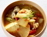 具沢山♪【カレー豚汁】トン汁作り方8写真