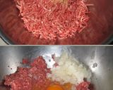 手作り冷食（４）★炒め玉葱とハンバーグ作り方3写真