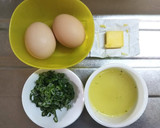 残りスープで☆じゅわっと塩バターだし巻き作り方1写真