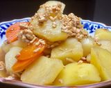 じゃがいものとりそぼろ煮作り方7写真