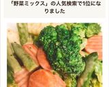 洋風野菜ミックスのマヨネーズ炒め☆作り方4写真