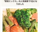 洋風野菜ミックスのマヨネーズ炒め☆作り方4写真
