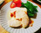 材料はたったの二つ！鶏ハムのチーズ焼き作り方5写真