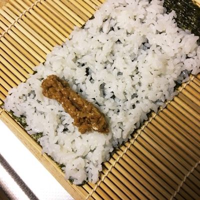 手が汚れない！？納豆巻きの作り方☆ by にゃおにゃおたろう