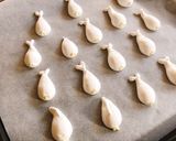 \卵白消費/焼きメレンゲのアザラシ作り方6写真