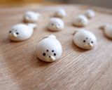 \卵白消費/焼きメレンゲのアザラシ作り方10写真