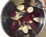 辛うま♡チーズダッカルビ風さつま芋炒め♡作り方1写真