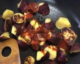 辛うま♡チーズダッカルビ風さつま芋炒め♡作り方3写真