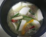 カルボナーラ風カブの煮物作り方1写真