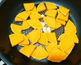 バターナッツとまいたけのにんにく炒め作り方3写真