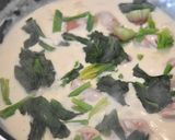 ほうれん草とウィンナーのクリーム煮作り方5写真