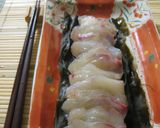 黒鯛の昆布〆丼作り方3写真