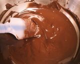 チョコレートとナッツのケーキ作り方2写真