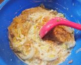 塩とんこつスープで、白菜お好み焼き♪作り方6写真