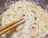 【超簡単】サラダパスタ作り方4写真