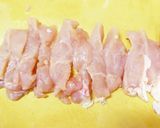 柔らか鶏むね肉のフライパン大葉チーズ焼き作り方2写真