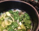 【温活】小かぶとチンゲン菜の中華スープ作り方4写真