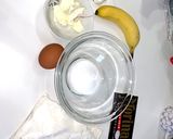 チョコバナナパウンドケーキ作り方1写真