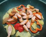 旨っ♥焼きしょうがとパプリカのおかか炒め作り方3写真