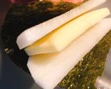 めっちゃ旨い!!大根とチーズの海苔巻き作り方5写真