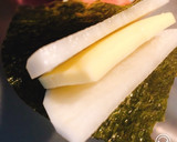 めっちゃ旨い!!大根とチーズの海苔巻き作り方5写真