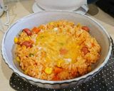 卵かけトロトロ♪卵を焼かないオムライス作り方6写真
