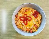 卵かけトロトロ♪卵を焼かないオムライス作り方7写真