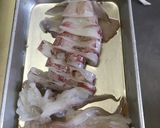 イカとゴボ天の煮物（隠し味に胡麻油）作り方1写真