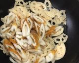 ダシダのみで味付け♡蓮根と竹輪のきんぴら作り方6写真