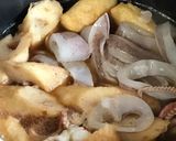 イカとゴボ天の煮物（隠し味に胡麻油）作り方4写真
