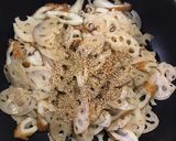 ダシダのみで味付け♡蓮根と竹輪のきんぴら作り方8写真