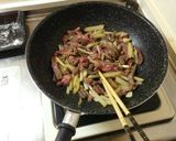 紛い物青椒肉絲。チンジャオロータジャキー作り方5写真