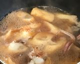 イカとゴボ天の煮物（隠し味に胡麻油）作り方5写真