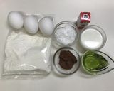 簡単 ココア マーブル カップケーキ作り方1写真