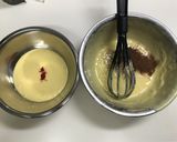 簡単 ココア マーブル カップケーキ作り方3写真