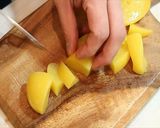 超簡単☆時短☆HMで黄桃缶マフィン作り方6写真
