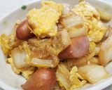 ☆白菜・ウインナー・卵の中華炒め☆作り方7写真