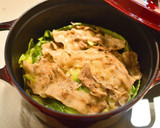 簡単！何度も食べたい絶品豚キャベツ蒸し作り方3写真