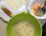 チーズ竹輪で美味しいふわふわ卵焼き作り方1写真