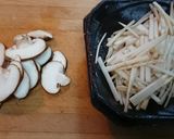 季節の一品✨うどと椎茸のかき揚げ作り方1写真