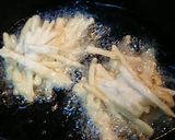 季節の一品✨うどと椎茸のかき揚げ作り方3写真