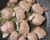 鹿の一口ステーキ！作り方3写真