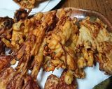 季節の一品✨うどと椎茸のかき揚げ作り方5写真