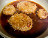 卵不使用！柔らか煮込みハンバーグ^_^作り方10写真