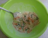 サッポロ一番塩とんこつラーメン簡単チヂミ作り方3写真