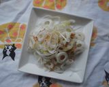 ちくわ入り、ねぎ塩（仮）作り方1写真