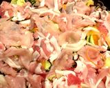 キャベツと豚肉の塩昆布蒸し作り方2写真