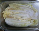 白菜&スモークサーモン&クリチの麹漬け☆作り方1写真