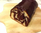 チョコがトロける♡マーブルパウンドケーキ作り方8写真