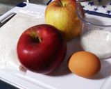 りんごたっぷりケーキ作り方1写真